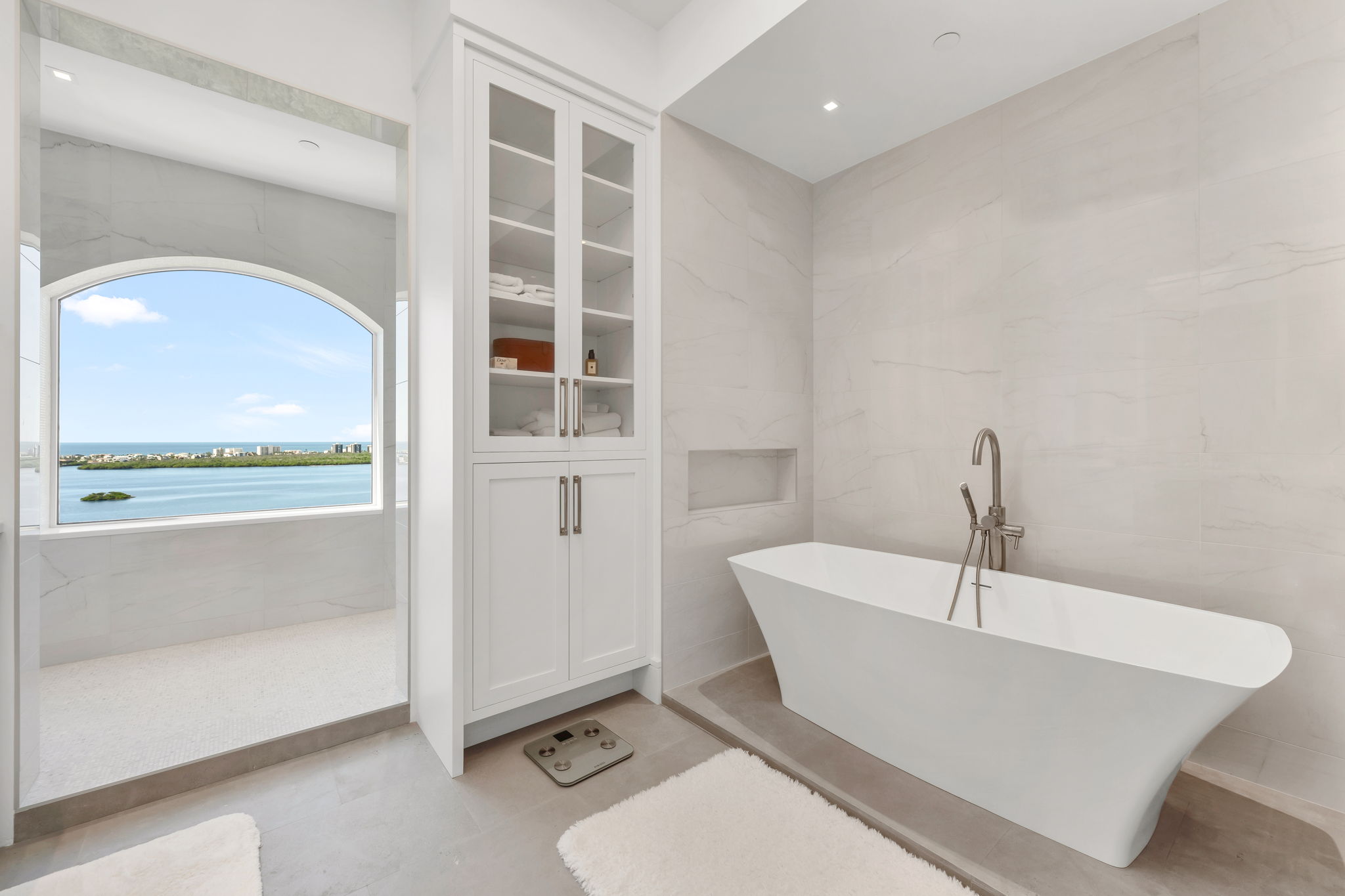 Master Tub and Shower