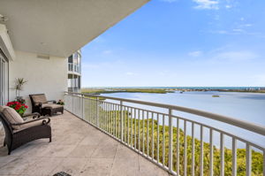 Balcony off the Primary Bedroom - wrapped in views