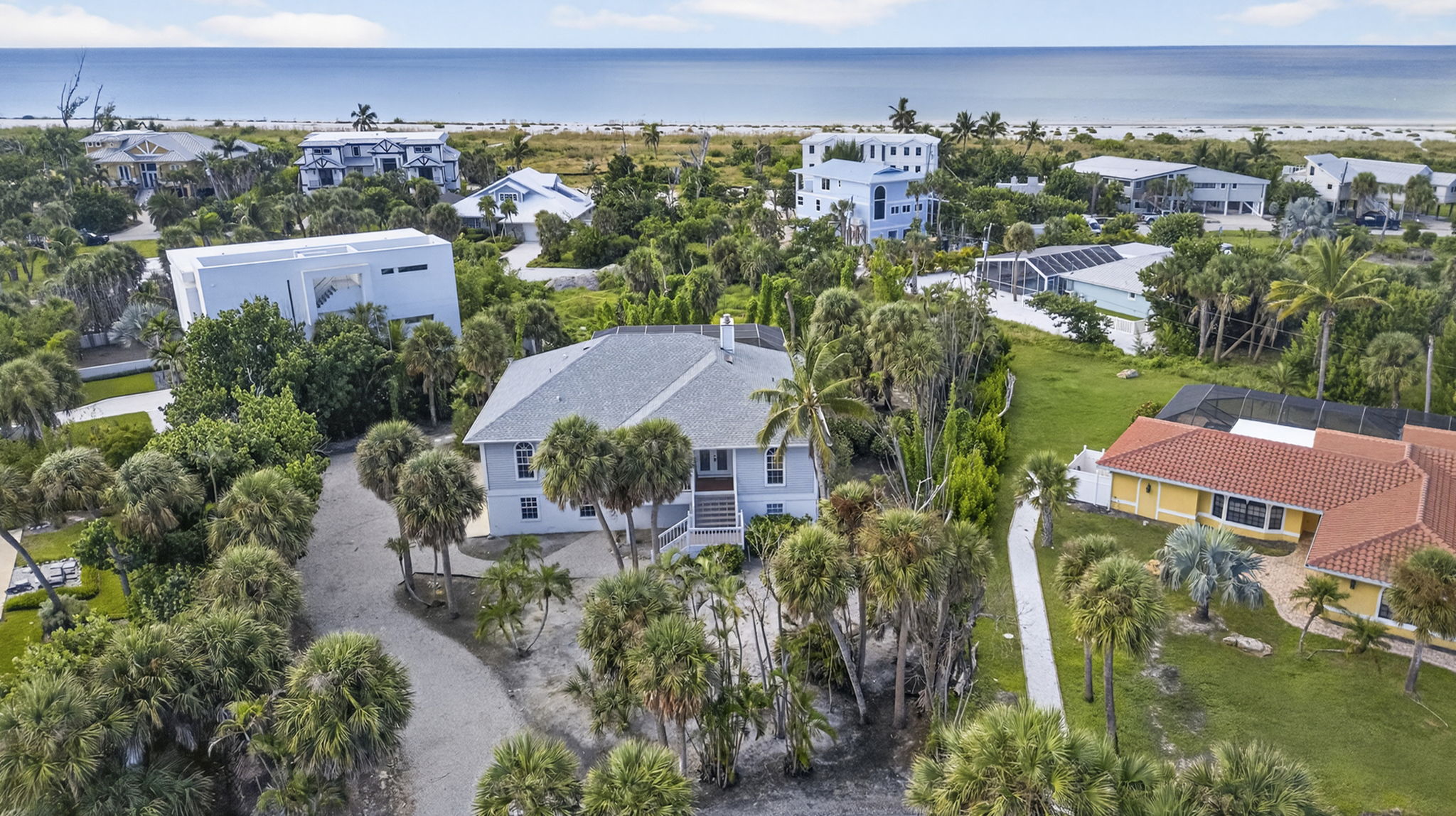 Aerial Front Exterior 1