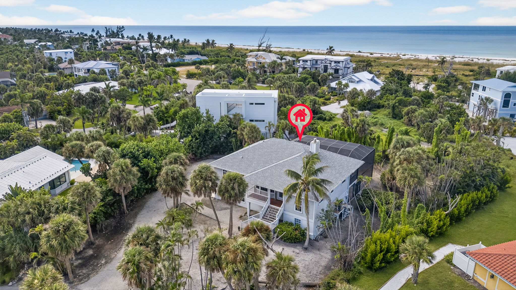 Aerial Front Exterior 2 - marker