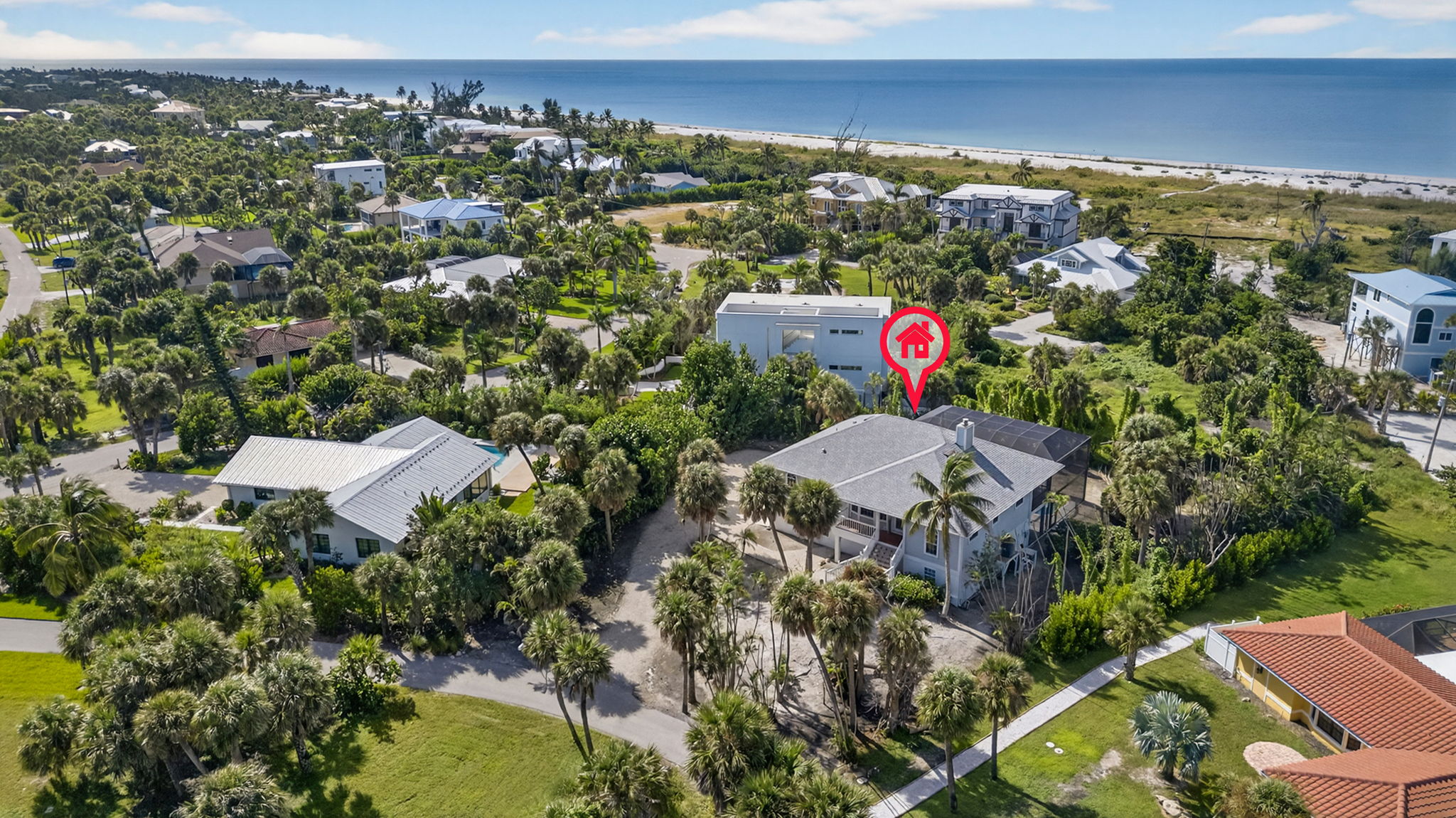 Aerial Front Exterior 3 - marker