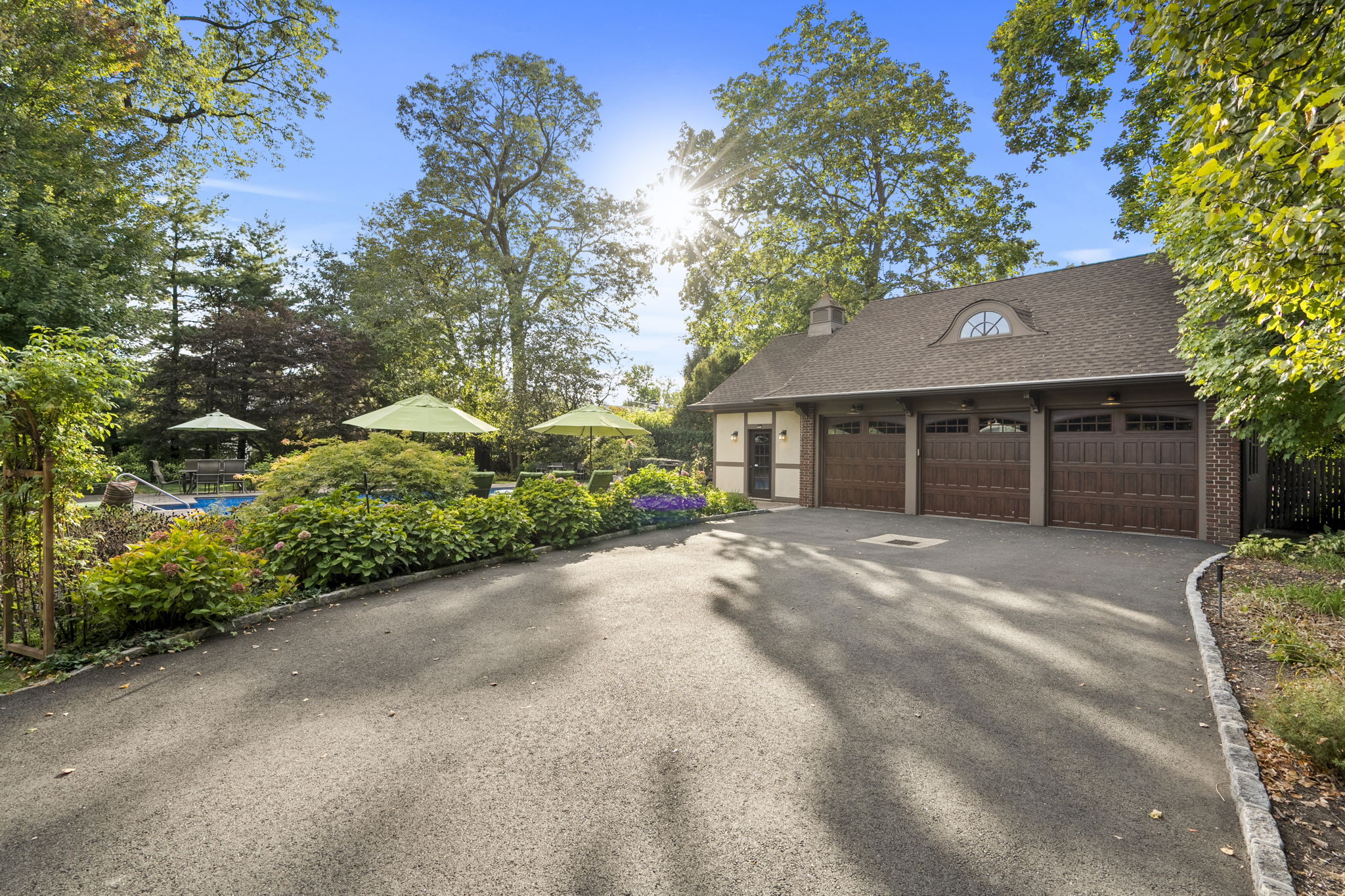 3-Car Garage & Pool House