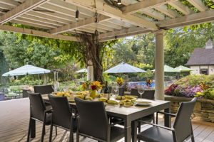Dining Pavillion off Kitchen
