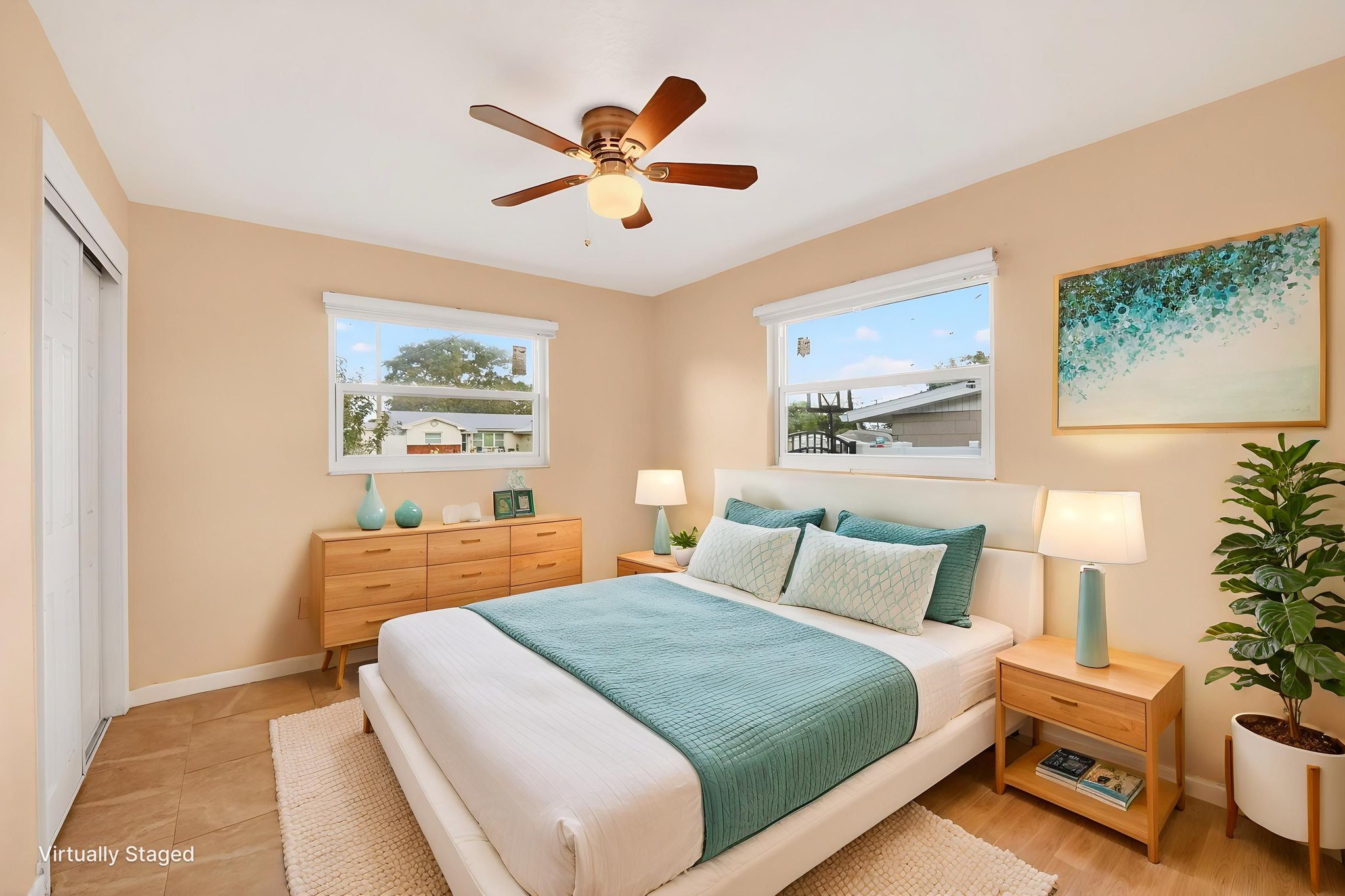 Bedroom 3 - virtually staged