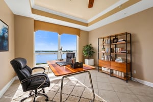 Virtually Staged Den-Office