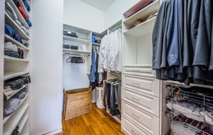 Master Bedroom Walk-in Closet