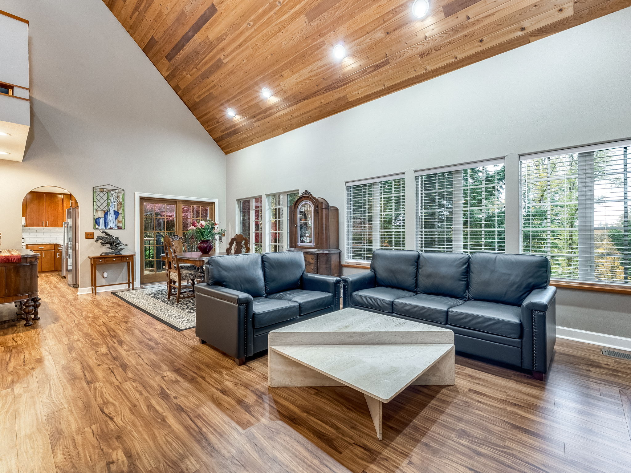 Tongue and Groove Vaulted Ceiling