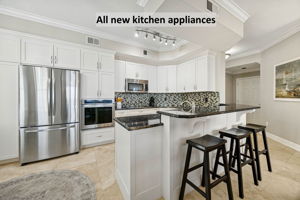 All kitchen appliances have been replaced within the last two years ...