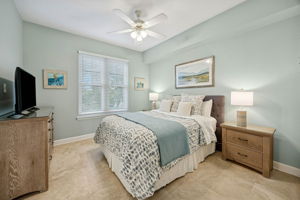 The second guest suite is also comfortable and well appointed ...