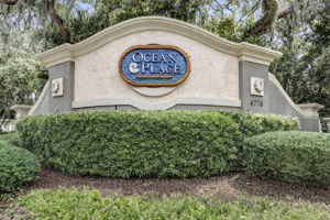 Ocean Place is a gated oceanfront community known for its strong upkeep and beautifully maintained setting ...