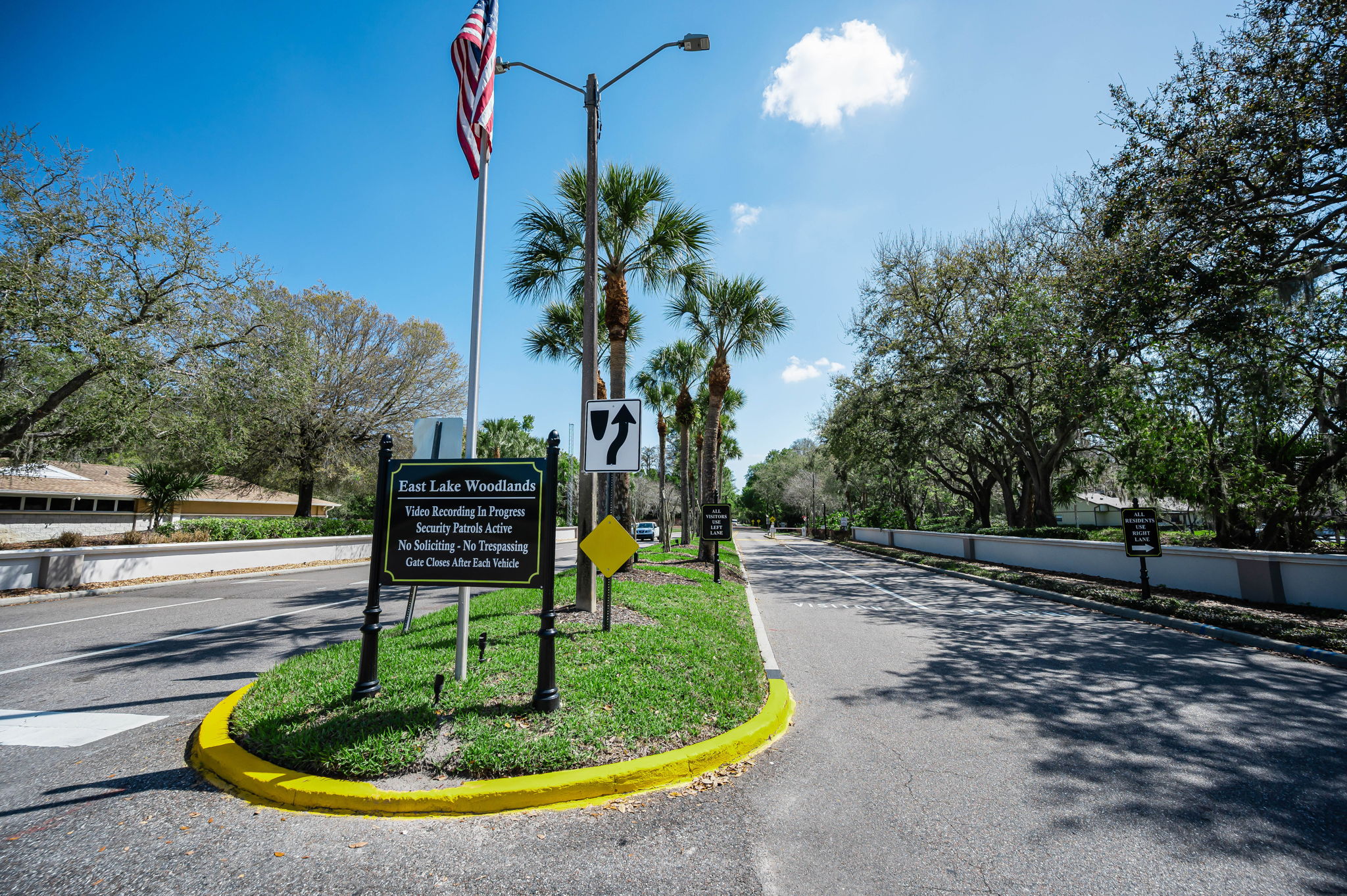 East Lake Woodlands Gated Entry2b