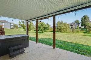 Covered patio