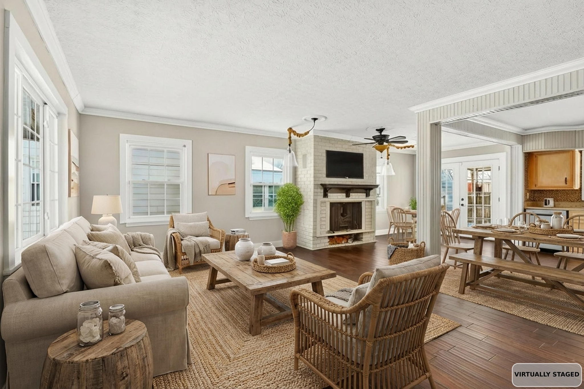 Living Room Virtually Staged 2