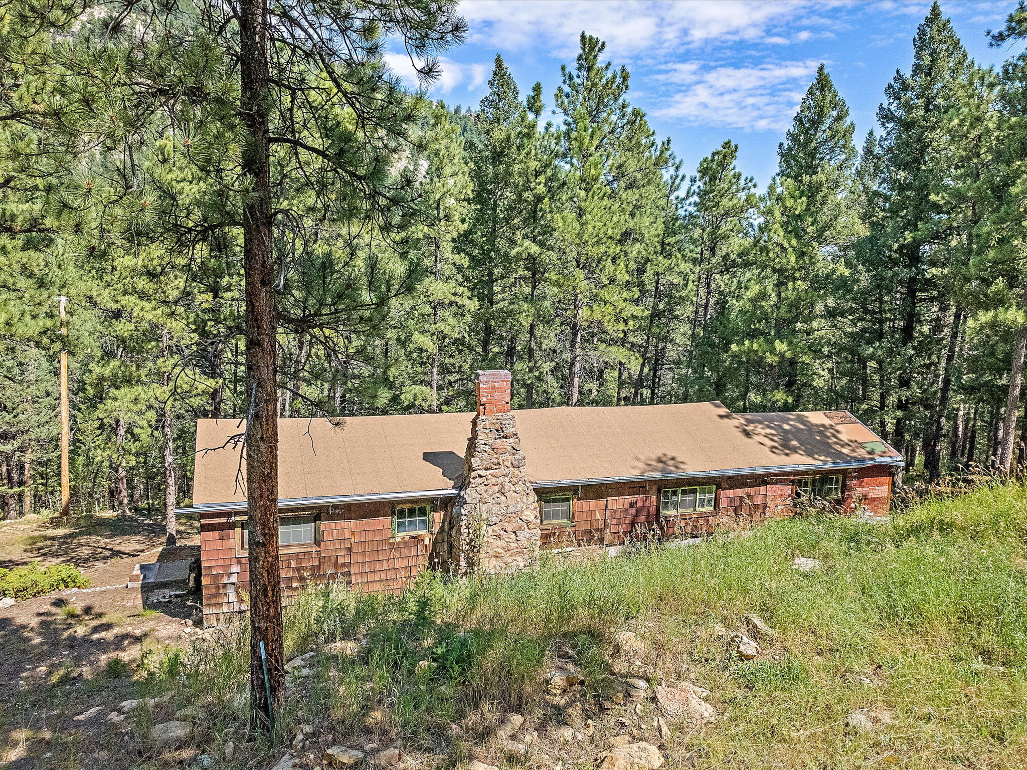Old cabin on the property