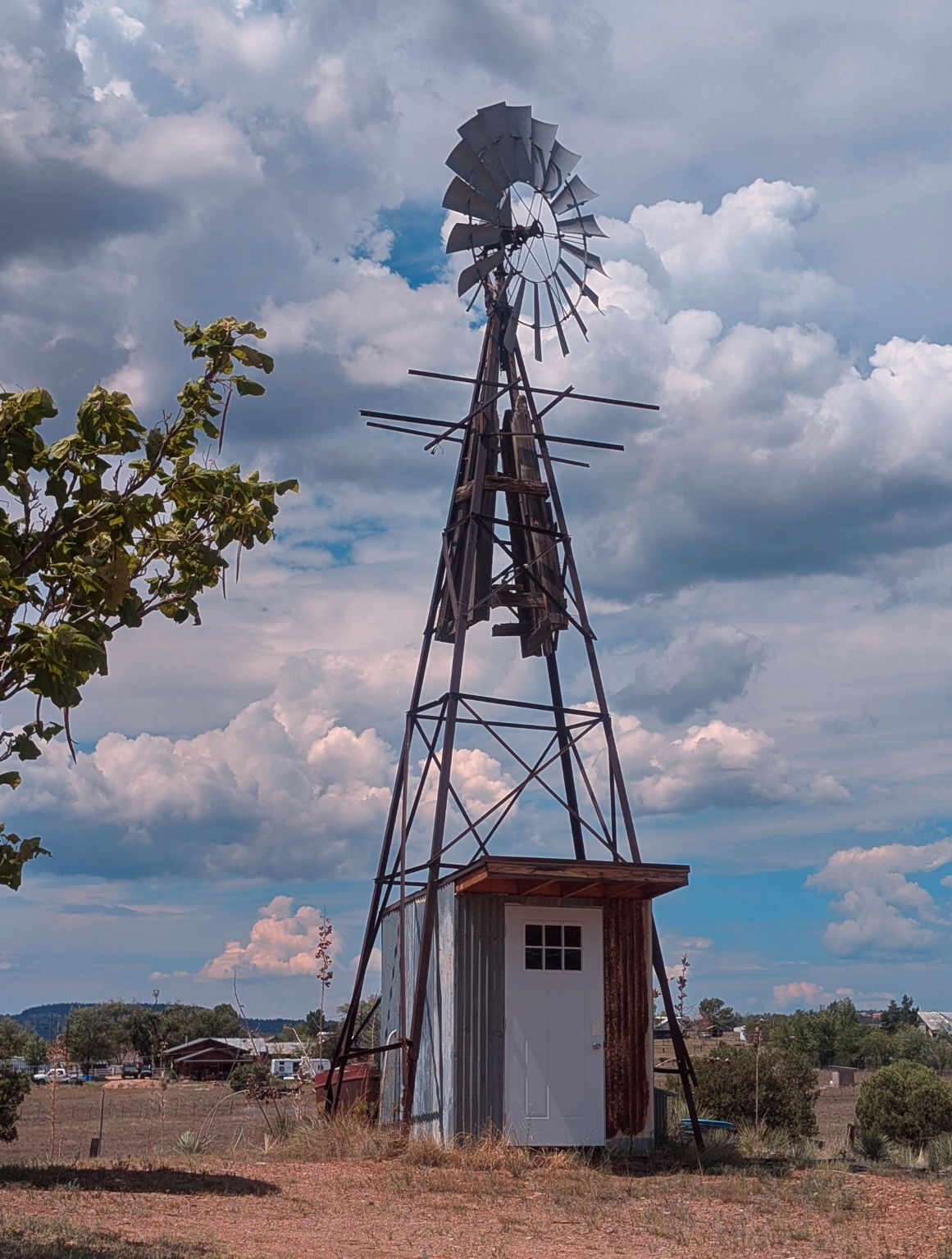 Windmill & Well house