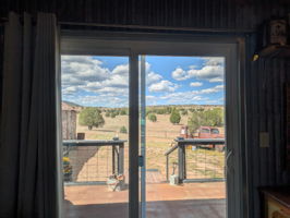 Living Room Back Deck View