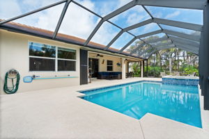 Screen-In Pool & Hot Tub