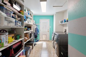 Large Laundry Room & Pantry
