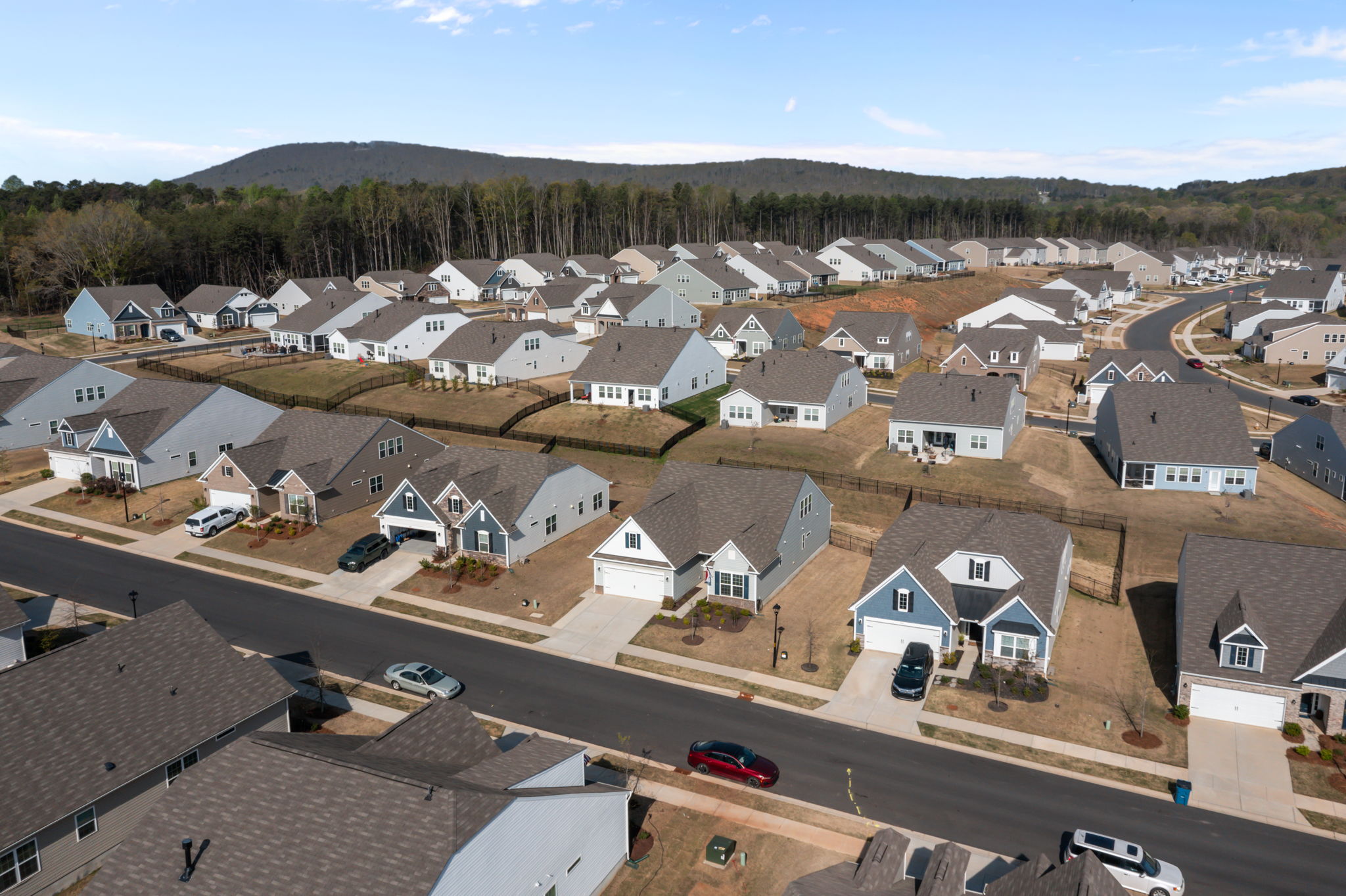 Popular Shannon Woods in Maiden with tree-lined homes, playground and full community/fitness center with pool.