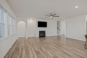 Plenty of room plus architectural details such as arched doorways, recessed coves and specialty moldings.