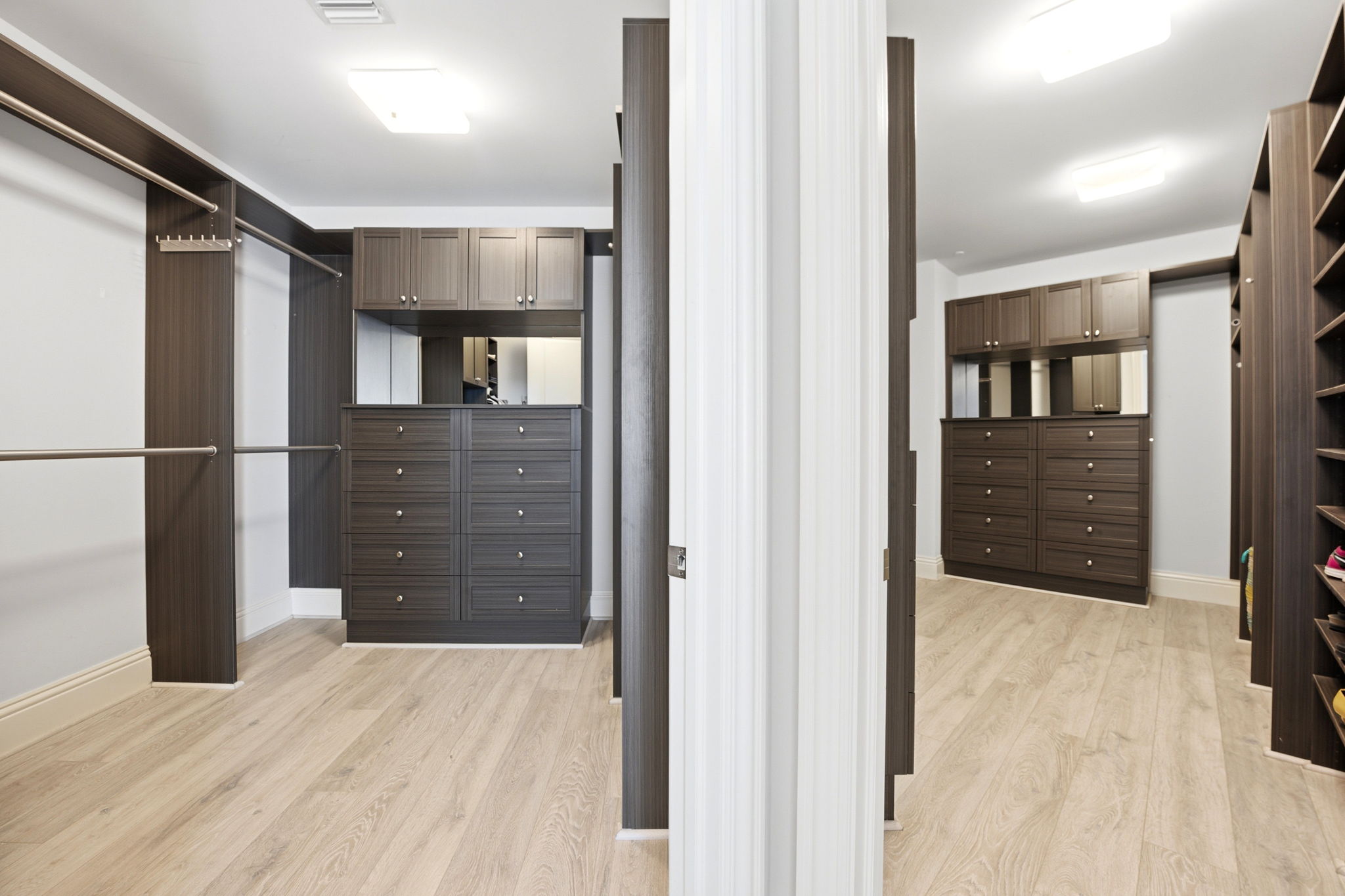 Two built-in Closets
