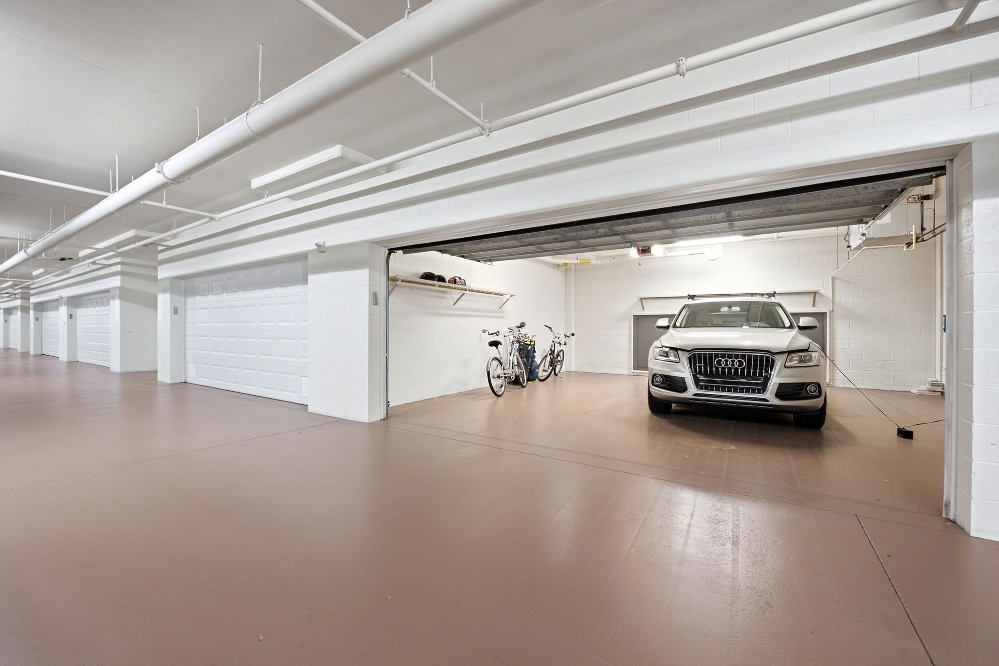 Two Car Private Enclosed Garage