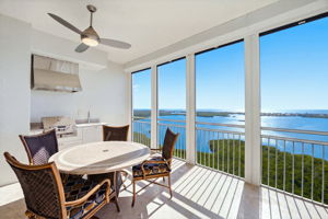 Screened Terrace with Grill