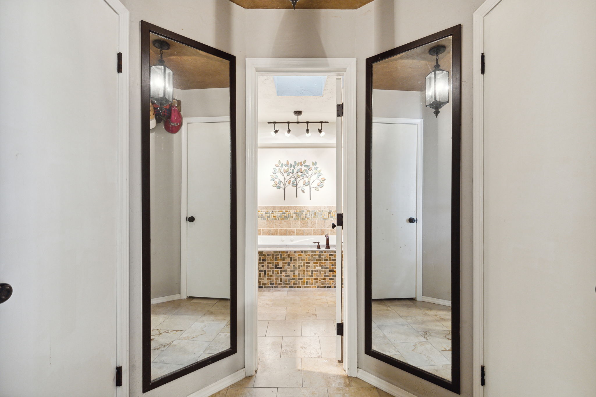 Dressing Area of Primary Bedroom of Larger Unit