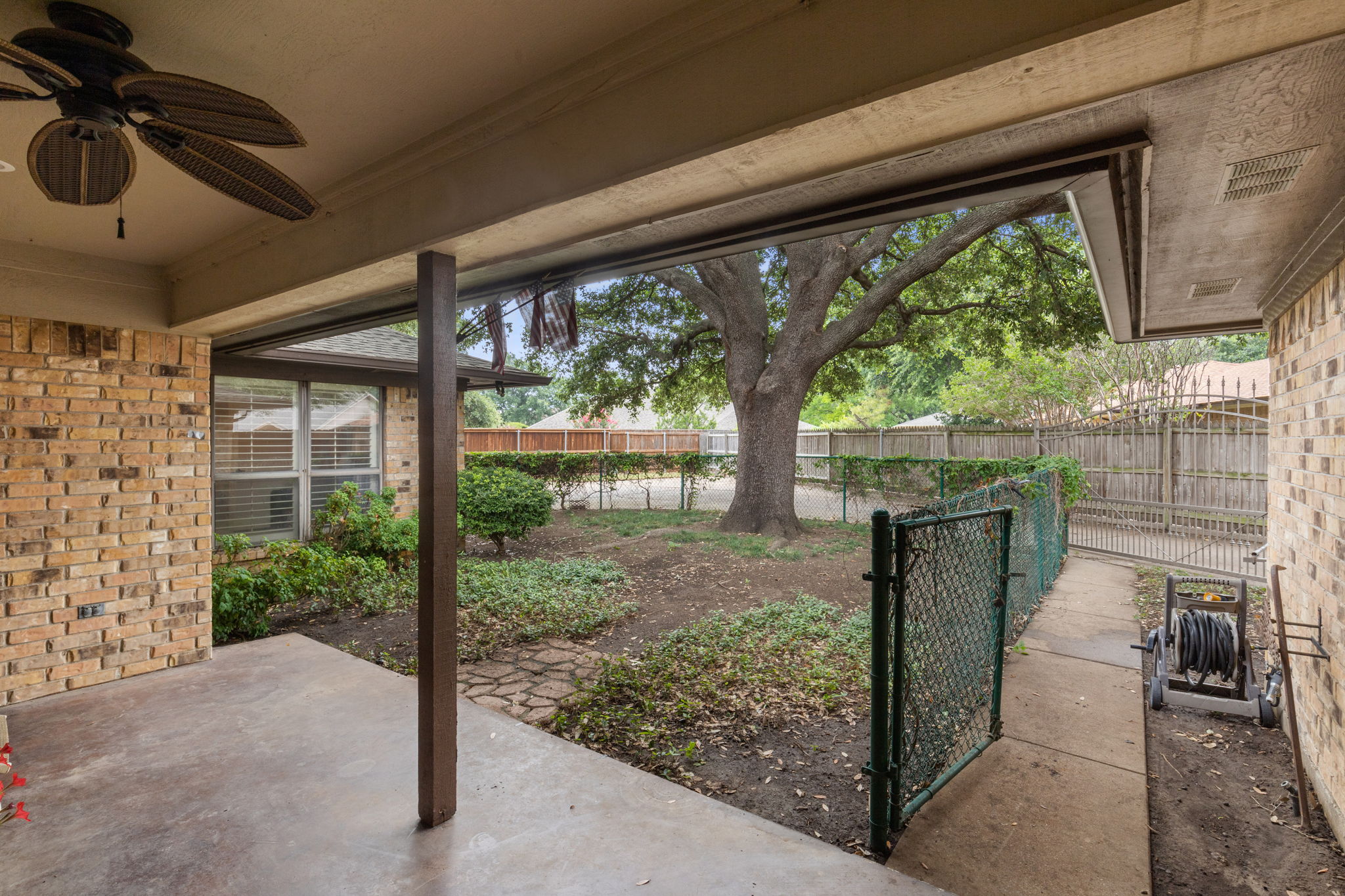 Courtyard of Larger Unit
