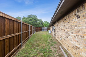 New Wood Fence