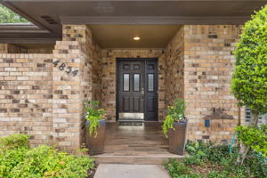 Front Porch of Larger Unit