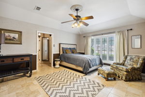 Primary Bedroom of Larger Unit