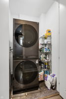 Full size, front loading washer dryer