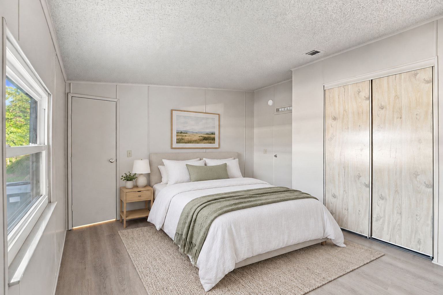 Secondary bedroom (virtually staged)