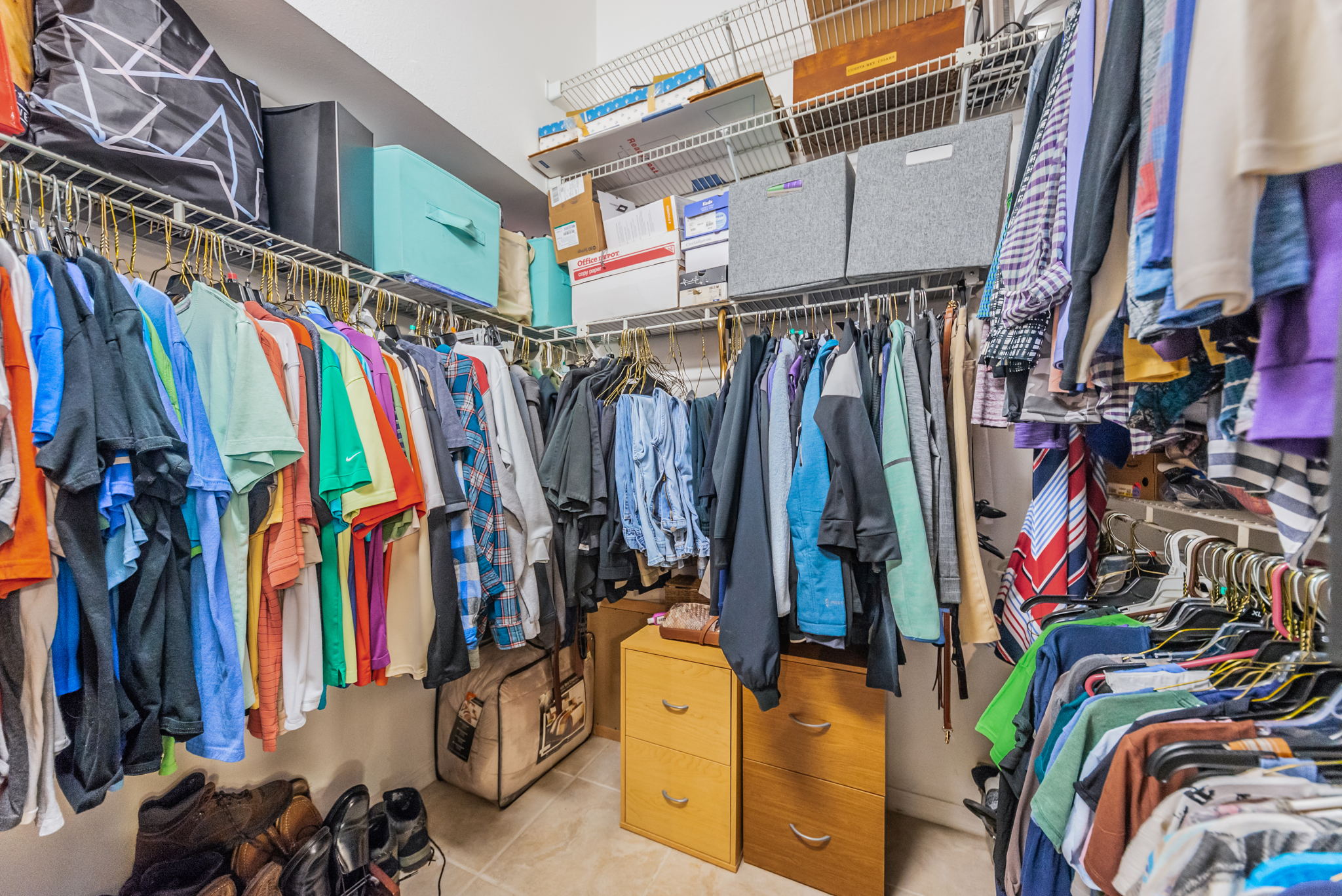 Master Bedroom Walk-in Closet