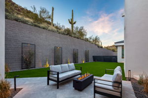 Side Patio Details