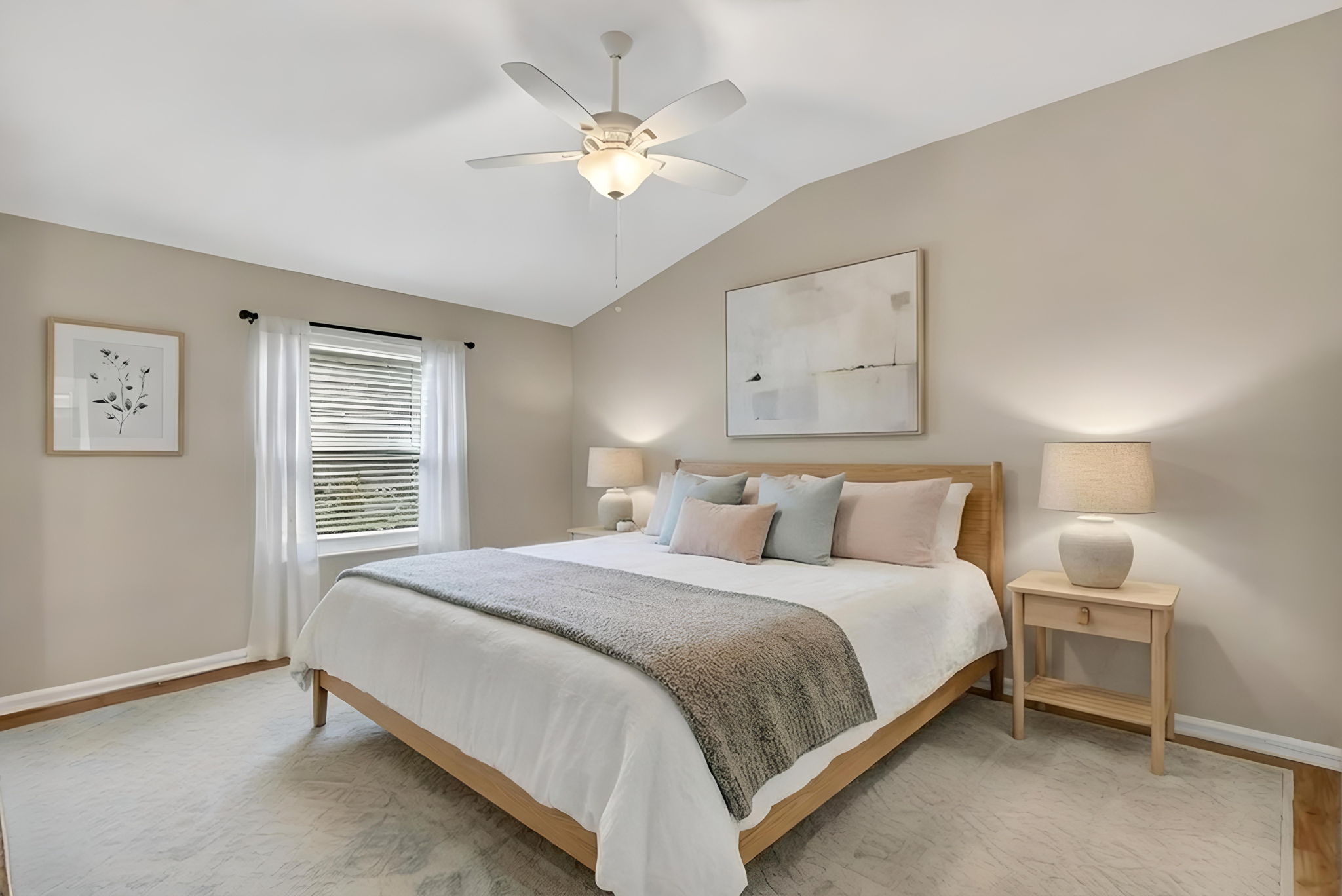 Primary Bedroom - Virtually Staged