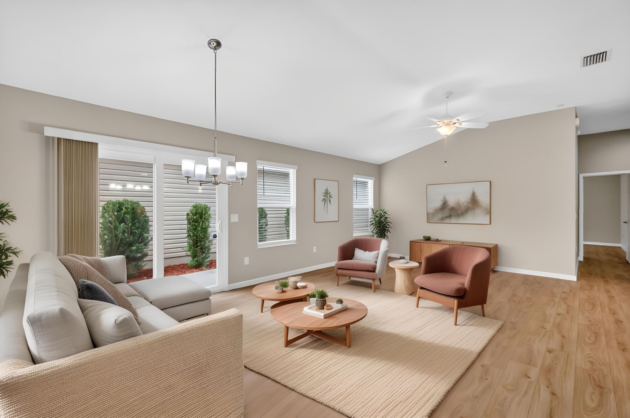 Living Room  - Virtually Staged 2