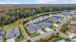 Aerial with Walking and Bicycling Trails