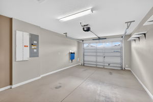 One and a Half Car Garage