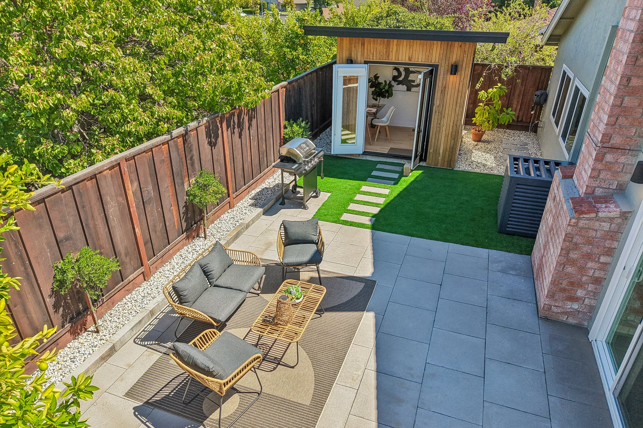 Backyard Aerial