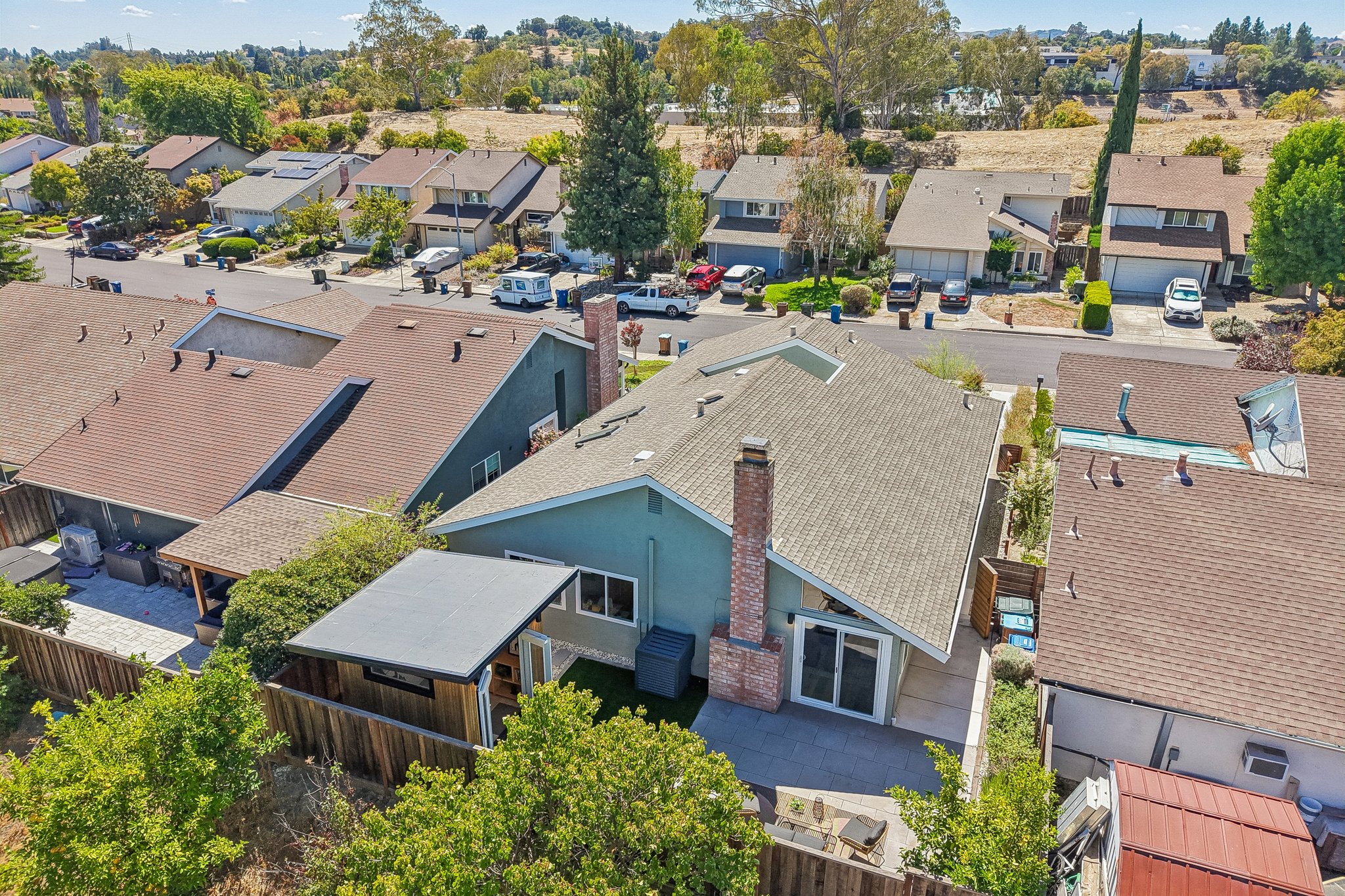 Back of Home Aerial