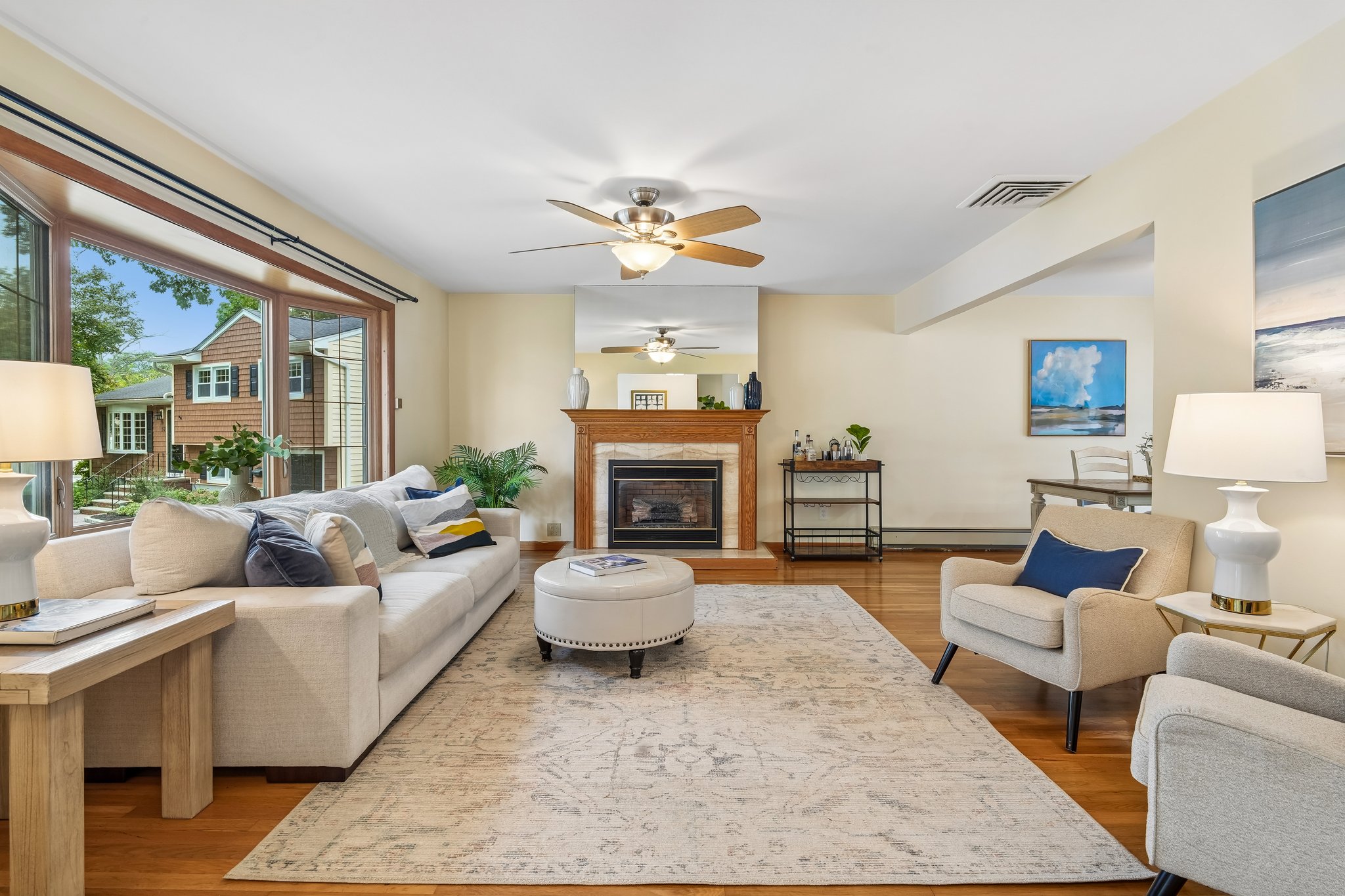 Sun-filled Living Room