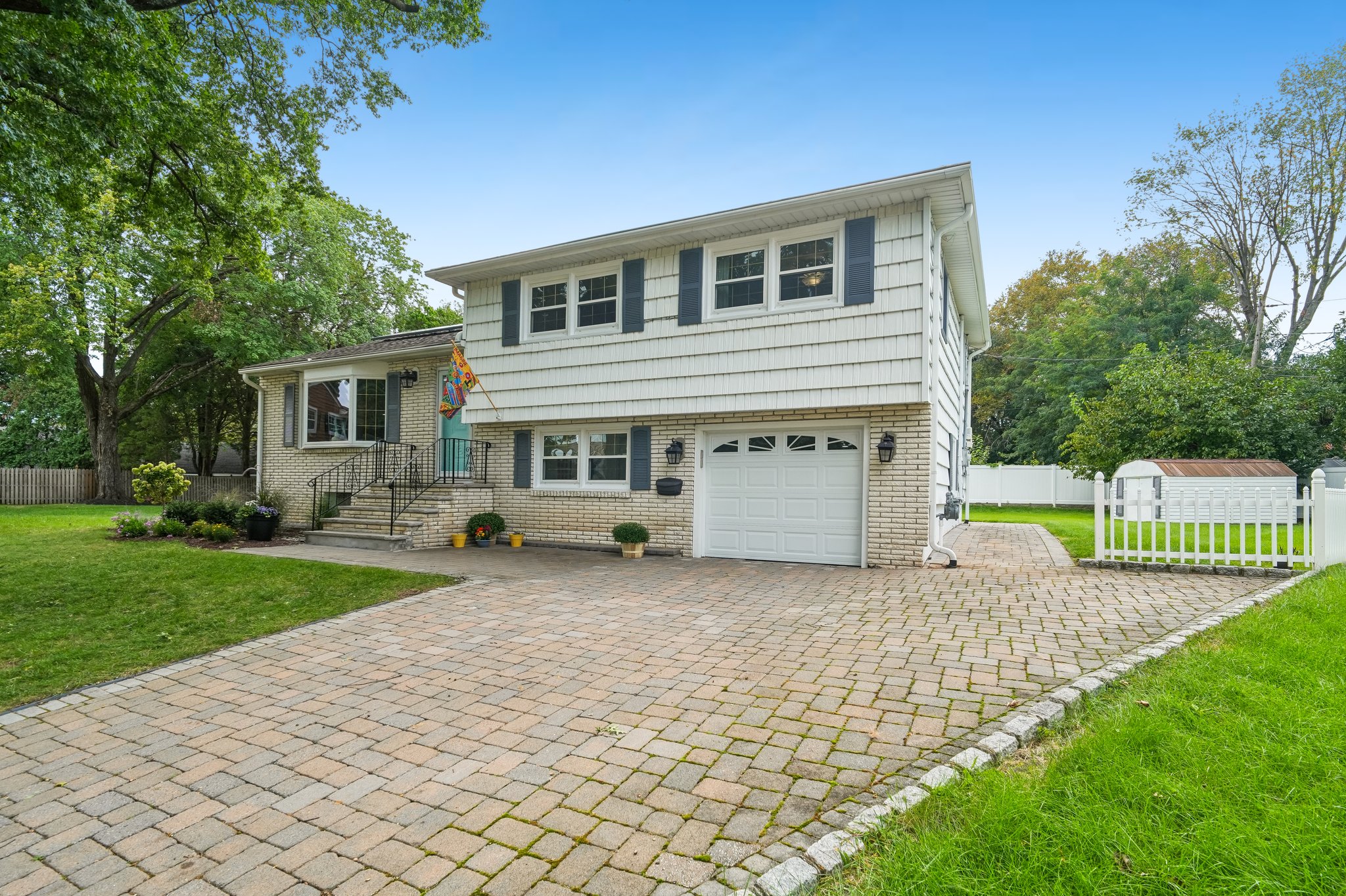 Extra Long Paver Driveway