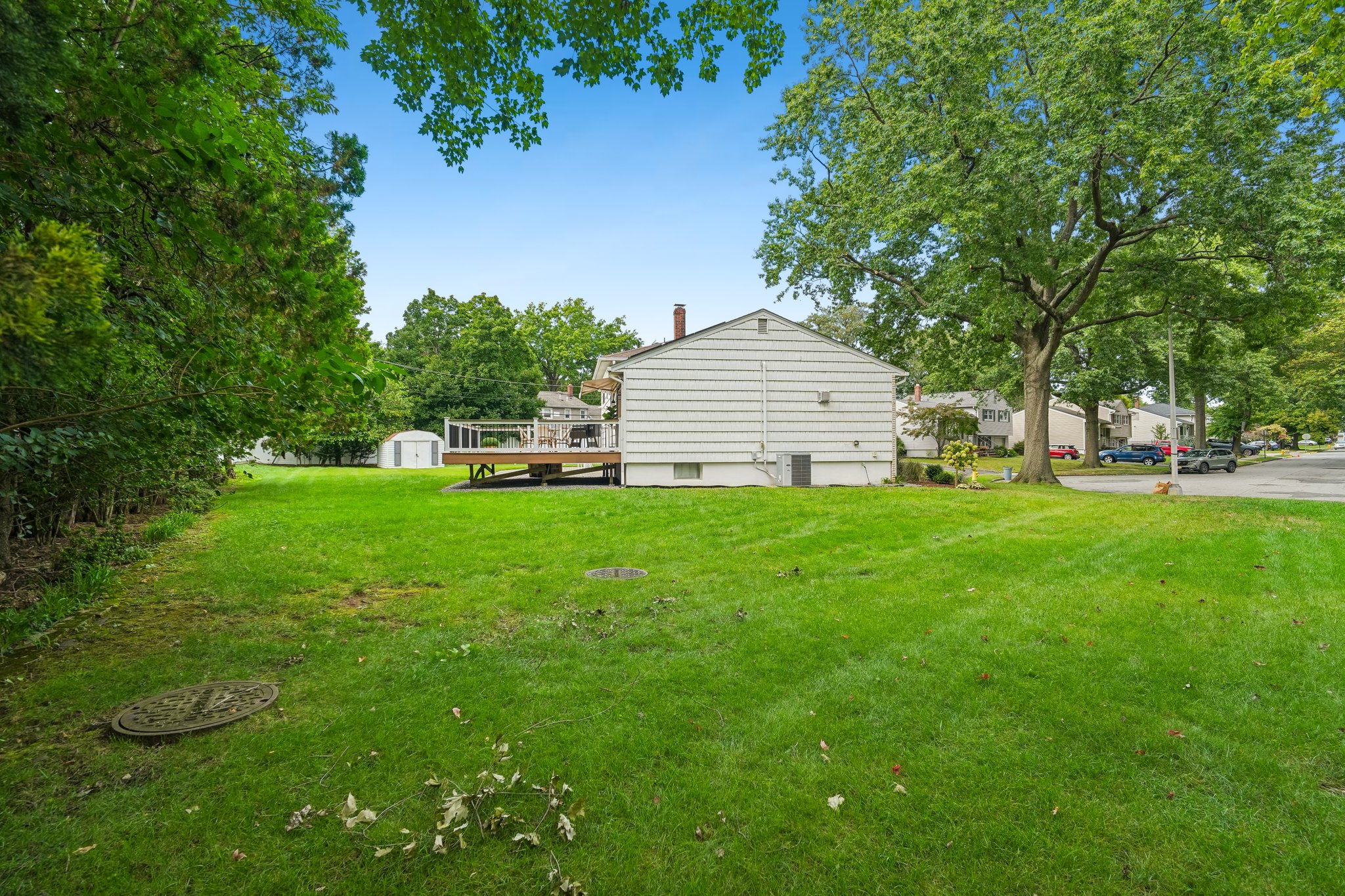 Side View of home and property