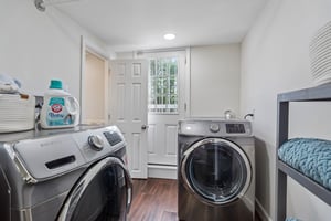 Laundry Room with backyard access