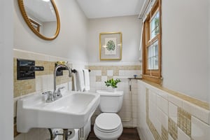 Ground Level Powder Room