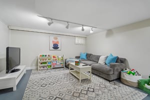 Finished Basement Rec Room