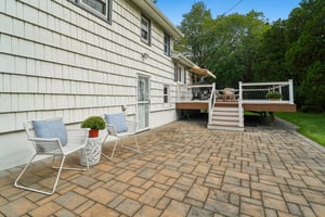 Paver Patio adds another space for relaxing and entertaining
