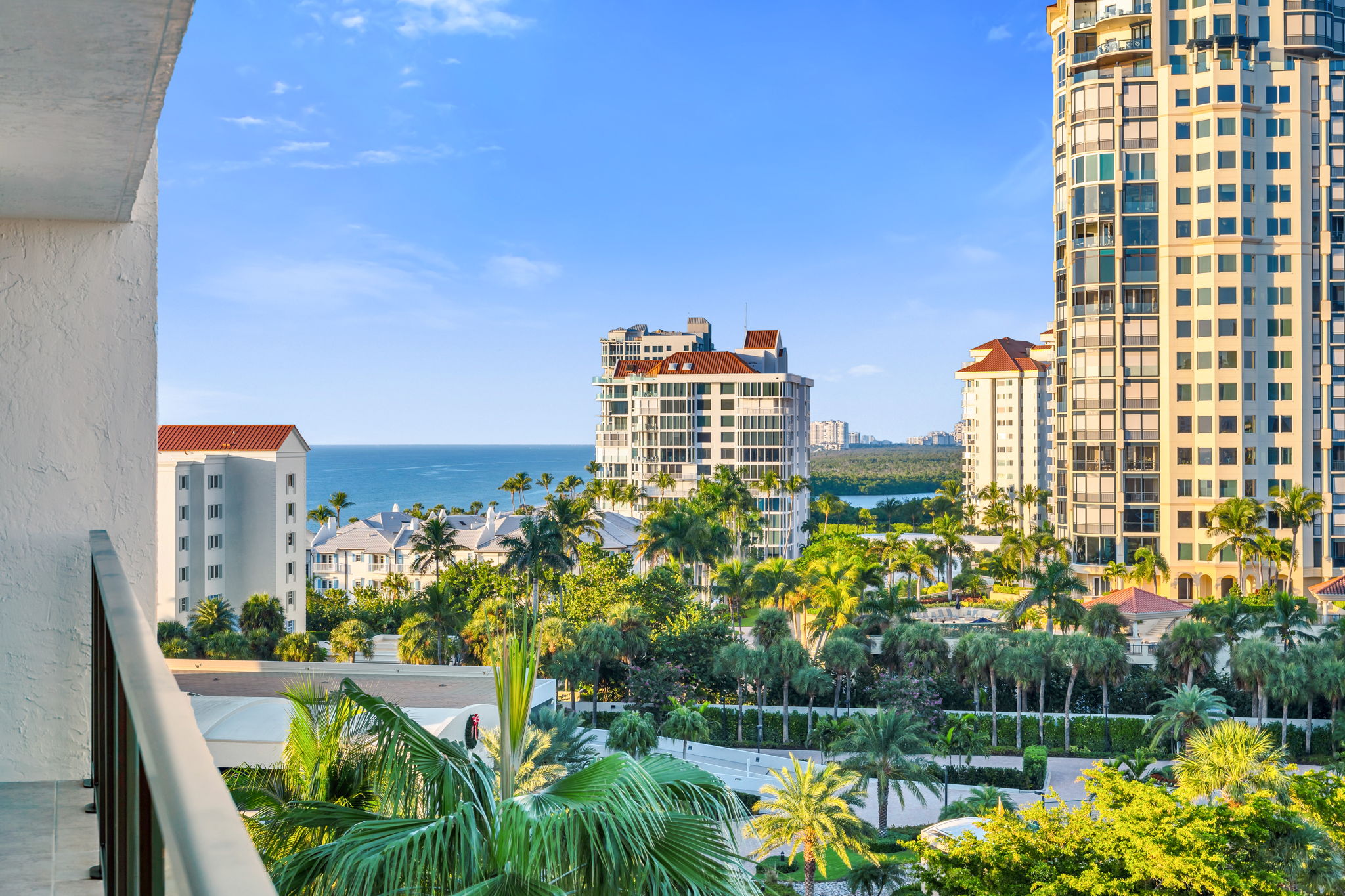 Wrap-Around Balcony - NW View of Gulf